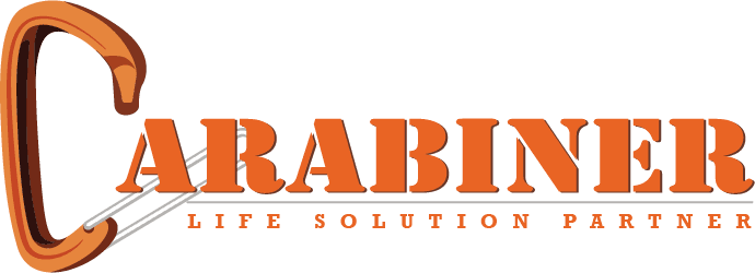 Carabiner Life Solution Logo